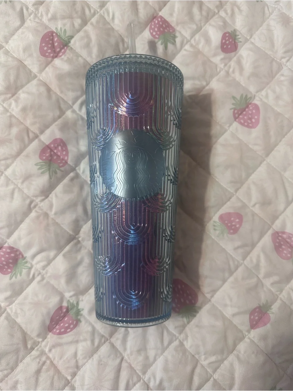 Starbucks 2022 Mermaid Iridescent Scale Tumbler- Venti
